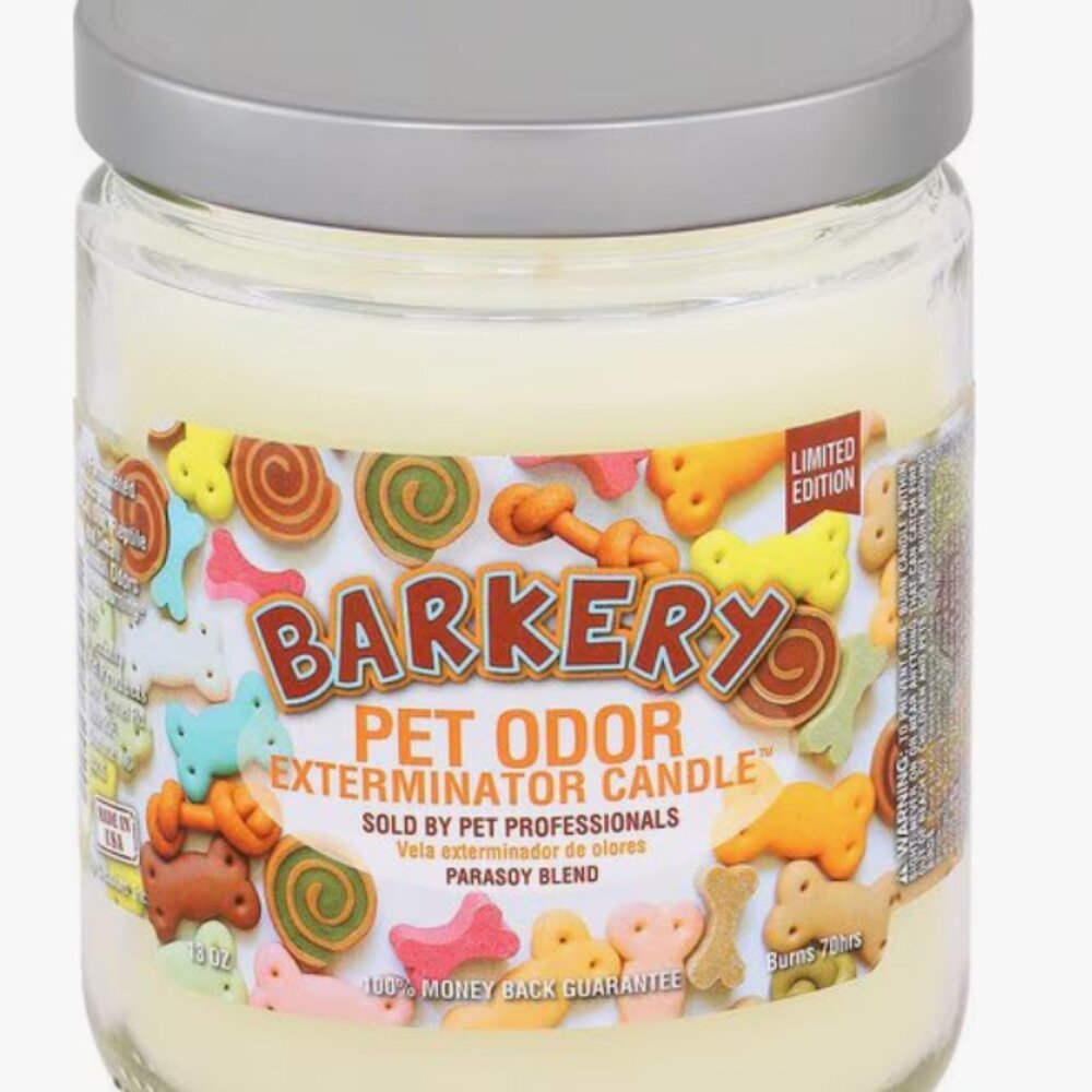 PETS: BARKERY! PET ODOR CANDLE: LIMITED EDITION